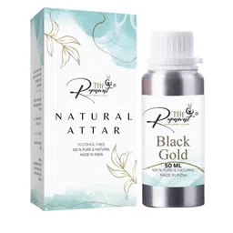 THE RUPAWAT Perfumery House Black Gold Natural & Pure Alcohol Free Attar - 50 ml-image-89