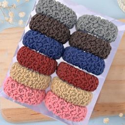 DN Creation Set of 12 Assorted Scrunchies-80