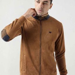 Wildcraft Men Beige Camouflage Colourblocked Insulator Bomber Jacket-image-74