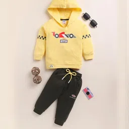 UNO KIDS Boys Yellow Pure Cotton Clothing Set-picture-50