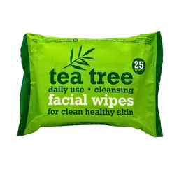 XPEL MARKETING UK Tea Tree Cleansing Facial Wipes - 25 Pieces-12