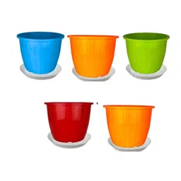 8 Inch Duro Pot for Plants with Saucer Tray-image-54