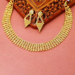 Rangrozo Jewellery Gold Plated Jewellery Set-picture-15