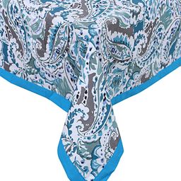 INDHOME LIFE Blue  Jaipuri Print 4 Seater Dining Pure Cotton Table Cloth Cover-26