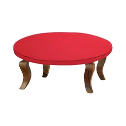 Stylista Red Waterproof Round 2 Seater Table Cover-image-37