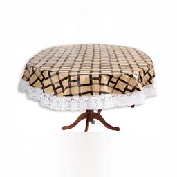 Stylista Brown Waterproof Oval 2-Seater Table Cover-picture-47