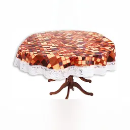 Stylista Red Waterproof Oval 2-Seater Table Cover-image-86