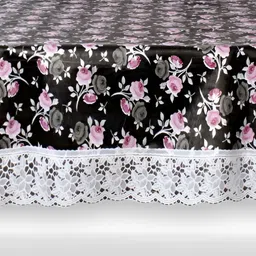 Stylista Black Waterproof Oval 2-Seater Table Cover-image-72