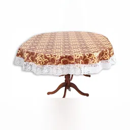 Stylista Brown Waterproof Oval 8-Seater Table Cover-picture-49