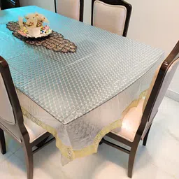 CASA-NEST Transparent 6-Seater Waterproof Table Cover-picture-4