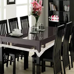CASA-NEST Transparent 8 Seater Table Cover-14