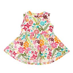 Nino Bambino Multicoloured Floral Organic Cotton Sustainable Dress-image-95