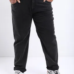HIGHLANDER Men Plus Size Slim Fit Low Distress Stretchable Jeans-picture-16