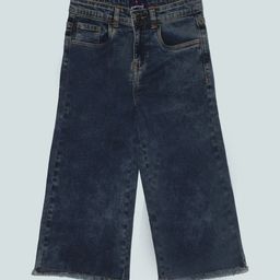 KiddoPanti Girls Flared Mid-Rise Low Distress Stretchable Jeans-image-76