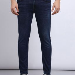 Lee Men Blue Skinny Fit Low-Rise Light Fade Stretchable Jeans-13