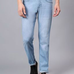 Cantabil Men Heavy Fade Stretchable Jeans-image-31