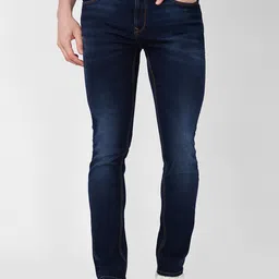 SPYKAR Men Relaxed Fit Heavy Fade Cotton Jeans-image-85