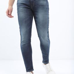 HIGHLANDER Men Tapered Fit Stretchable Jeans-image-42