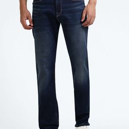 Flying Machine Men Straight Fit Heavy Fade Stretchable Jeans-image-81