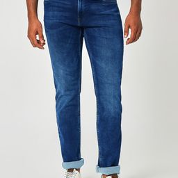 Mufti Men Straight Fit Heavy Fade Stretchable Jeans-image-44