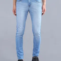 TQS Men Slim Fit Light Fade Stretchable Jeans-picture-36