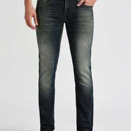 Pepe Jeans Men Vapour Slim Fit Clean Look Heavy Fade Stretchable Jeans-picture-14