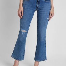 SPYKAR Women Elissa Bootcut Mildly Distressed Stretchable Jeans-image-24
