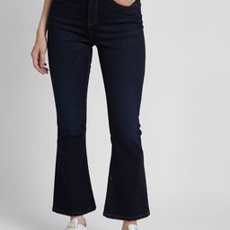 SPYKAR Women Elissa Bootcut Clean Look High-Rise Stretchable Jeans-image-8
