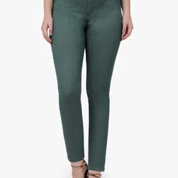 Recap Women Narrow Clean Look Skinny Fit Mid-Rise Light Fade Cropped Stretchable Jeans-image-87