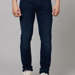 Celio Men Jean Slim Fit Light Fade Clean Look Stretchable Jeans-image-71