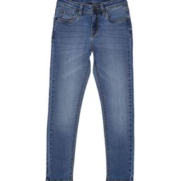 HERE&NOW Girls Blue Slim Fit Mid-Rise Light Fade Clean Look Stretchable Jeans-image-64