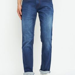 Duke Men Slim Fit Heavy Fade Stretchable Cotton Jeans-image-68
