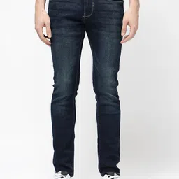 RARE RABBIT Men Comfort Slim Fit Light Fade Stretchable Jeans-image-35