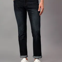 Cantabil Men Light Fade Stretchable Jeans-image-11