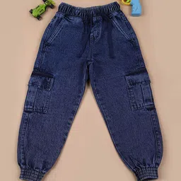 V-Mart Boys Light Fade Stretchable Jeans-image-15
