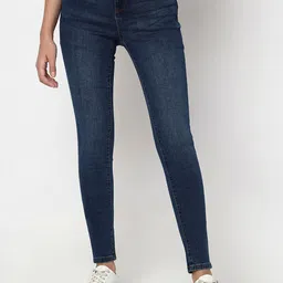 Vero Moda Women Skinny Fit Clean Look Light Fade Stretchable Jeans-image-50