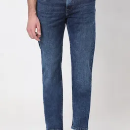 Mufti Men Straight Fit Light Fade Stretchable Jeans-image-65