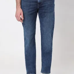 Mufti Men Straight Fit Light Fade Stretchable Jeans-image-68