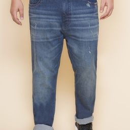 John Pride Men Plus Size Mid Rise Stretchable Jeans-image-92