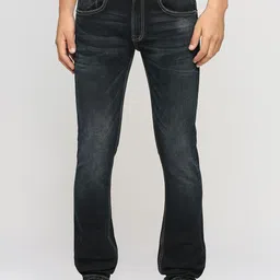 Pepe Jeans Men Blue Slim Fit Low Distress Light Fade Stretchable Jeans-picture-13