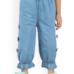 Budding Bees Girls Mid-Rise Clean Look Jeans-image-118