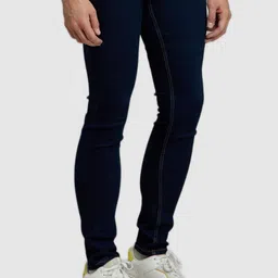 Celio Men Navy Blue Cotton Jean Skinny Fit Stretchable Jeans-image-72