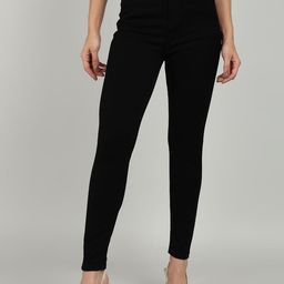 OMG CREATION Women Skinny Fit High-Rise Slash Knee Stretchable Jeans-image-80