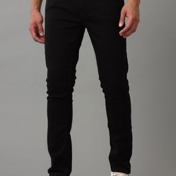 Voi Jeans Men Comfort Mid-Rise Skinny Fit Stretchable Jeans-image-22