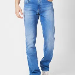 SPYKAR Men Rafter Relaxed Fit Heavy Fade Stretchable Jeans-image-25
