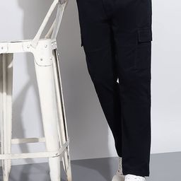 AFLASH Men Relaxed Fit Mid-Rise Stretchable Jeans-image-16