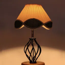 Devansh White Black Frustum Table Lamps-image-45