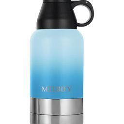 MELBIFY Blue & Black Stainless Steel Double Wall Vacuum Water Bottle 1 L-image-14