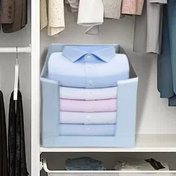 Kuber Industries Grey Sturdy Shirt Organiser-20