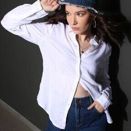 Women Studios Regular Fit Linen Shirt-69